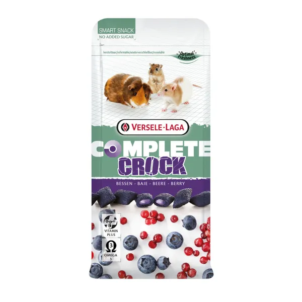 0.05 KG 50 g Versele-Laga Complete Crock Snacks frutos rojos para roedores