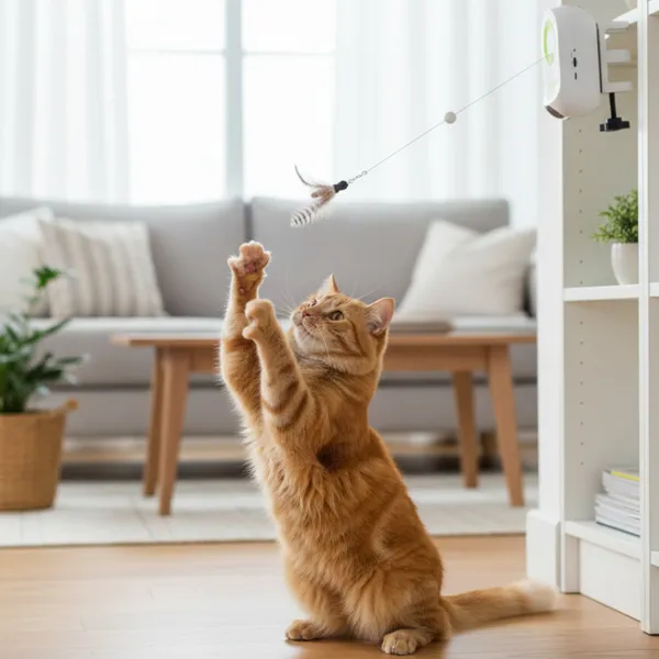 All For Paws Interactives Juguete Yoyo Bug para gatos