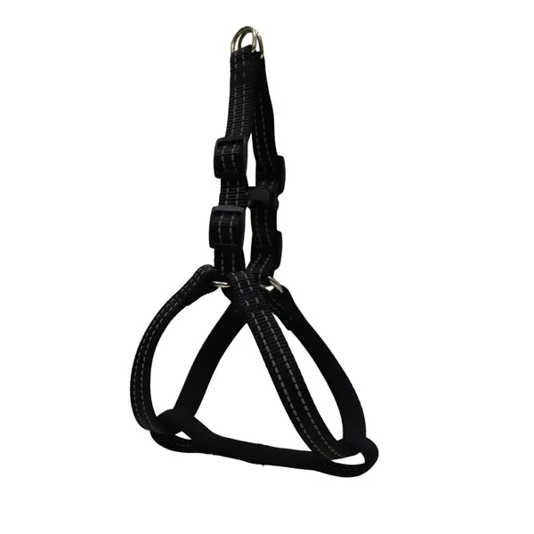 Gotoo Arnés reflectante de neopreno negro para perros