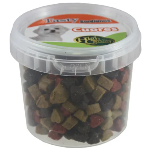 200 g San Dimas Bocaditos Cuore Tricolores para perros