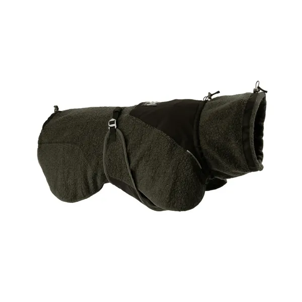 Non-stop Dogwear Abrigo de Lana Azul y Verde Oscuro para perros