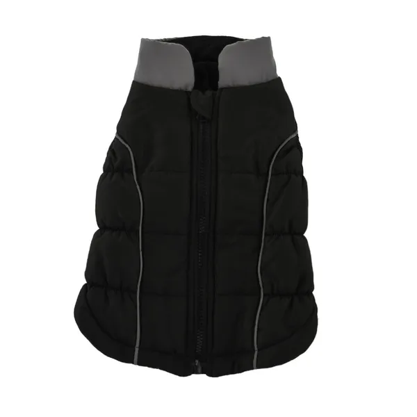 Outech Abrigo Reflectante Negro para perros