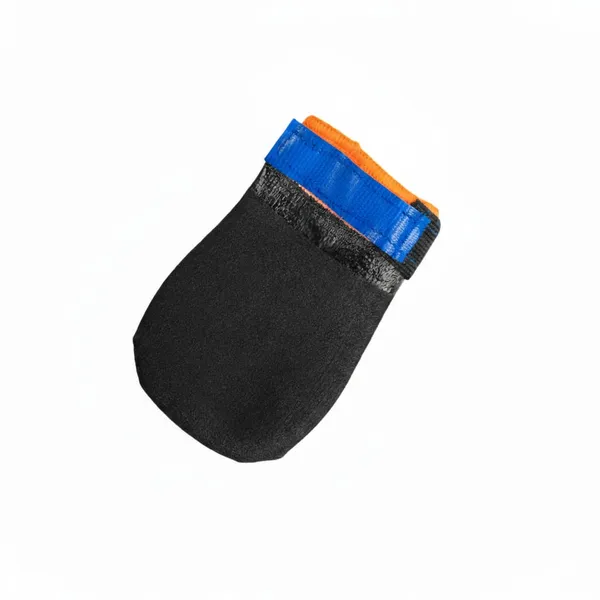 Non-stop dogwear Protector Botín Negro y Naranja para perros