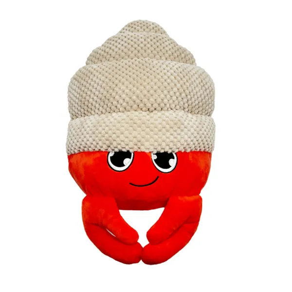 Tootoy! Comfort Hermit Crab Cuddler peluche con sonido para perros