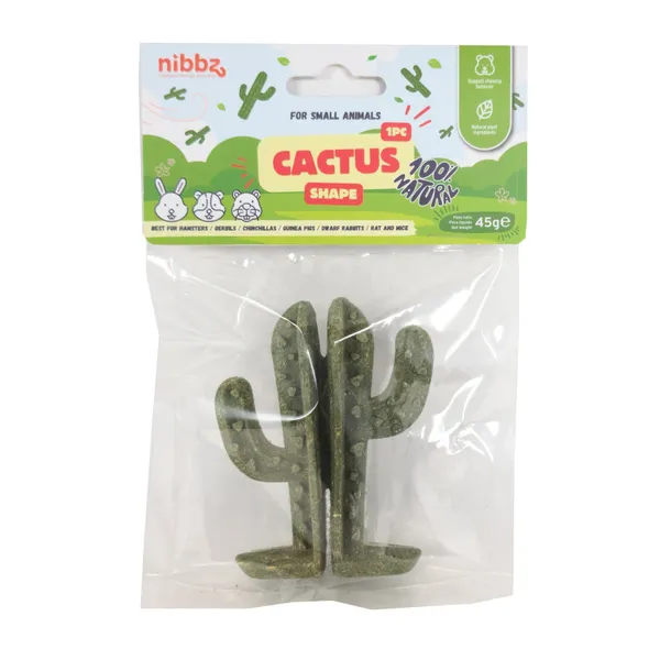 0.046 KG 1 ud. Nibbz Snack Cactus para roedores