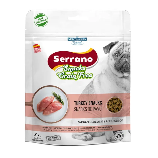 150 g Mediterranean Natural Tapas Galletas de Pollo y Pavo para perros