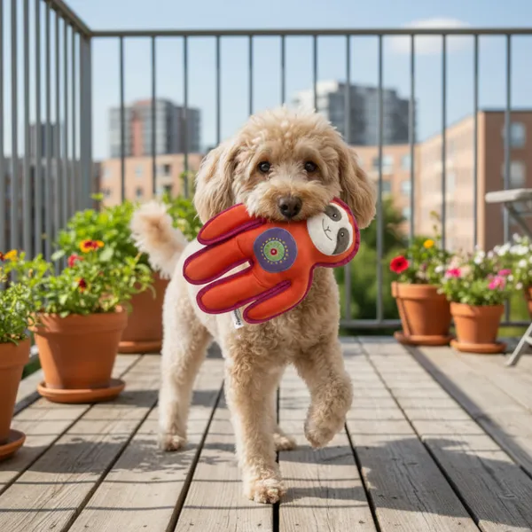 Tootoy! Perezoso Mordedor de Peluche Resistente para perros