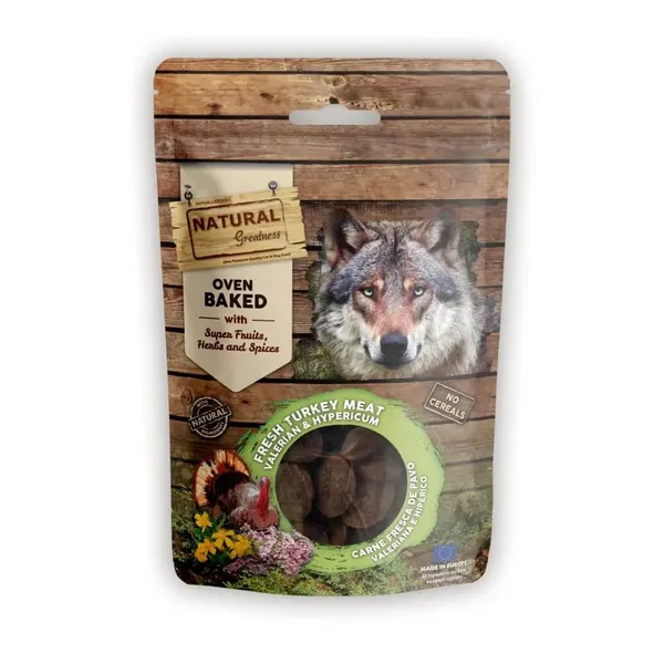 Galletas Natural Greatness Calming Support para Perros 100 gr