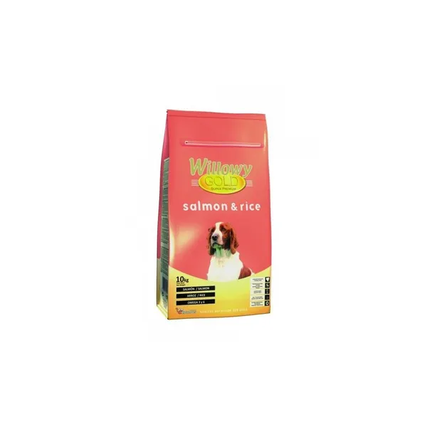 Willowy gold salmon y arroz 10 kg