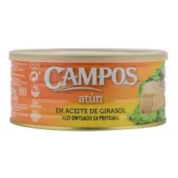 Atún en aceite girasol Campos 750 g 2