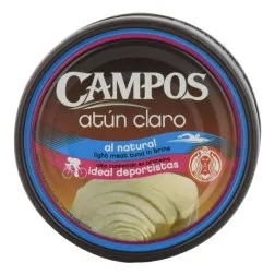 Atún claro al natural Campos 160 g 2