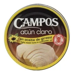 Atún claro en aceite de girasol Campos 160 g 2