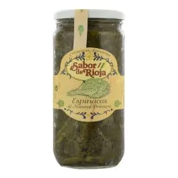 Espinacas al natural Sabor de Rioja 660 g 2