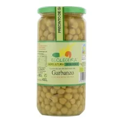 Garbanzos cocido ecológicos Ecolecera 720 g 2