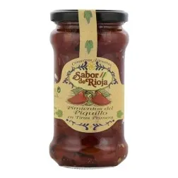 Pimientos del piquillo natural en tiras Sabor de Rioja 290 g 2