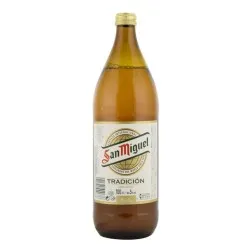 Cerveza San Miguel 1 litro 2