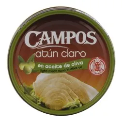 Atún claro en aceite de oliva Campos 160 g 2