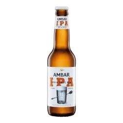 Cerveza Ambar IPA 33 cl pack 12 botellines 3