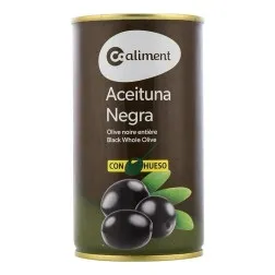 Aceitunas negras con hueso Coaliment 350 g 2