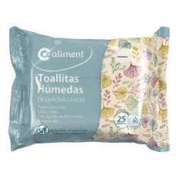Toallitas húmedas desmaquillantes Coaliment 25 ud 2