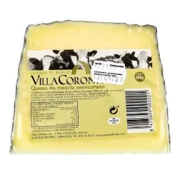 Queso de mezcla semicurado Villa Corona cuña 200 g 3