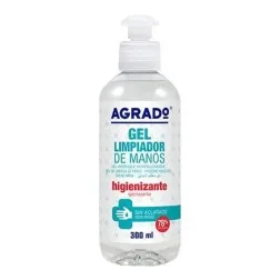 Gel hidroalcohólico higienizante de manos Agrado 300 ml 2