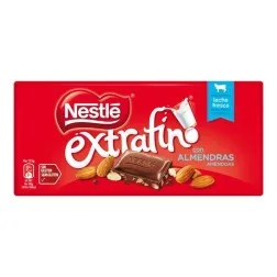 Chocolate con almendras Nestle Extrafino 123 g 2