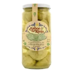 Corazones de alcachofas extra Sabor de Rioja bote 660 g 2