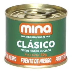 Paté de hígado de cerdo Mina 3x80 g 3