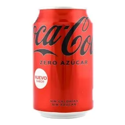 Coca Cola Zero 33 cl pack 24 latas-Nacional 3