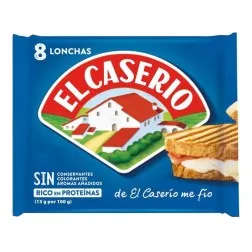Queso fundido El Caserío 8 lonchas 2