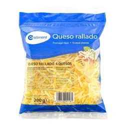 Queso rallado 4 quesos Coaliment 200 g 2