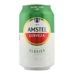 Cerveza Amstel clásica 33 cl pack 24 latas 3