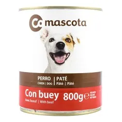 Comida húmeda para perros con buey Comascota 800 g 2