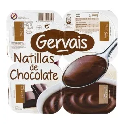 Natillas de chocolate Gervais 4x115 g 2