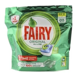 Lavavajillas Fairy Todo en uno 16 cápsulas 2