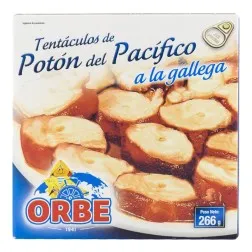 Tentáculos de potón a la gallega Orbe 266 g 2