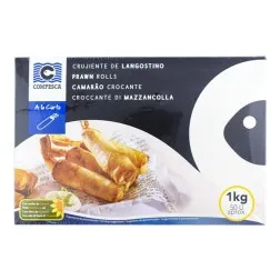 Crujiente de langostino Compesca 1 kg 50 ud 2