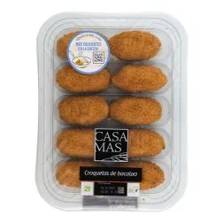 Croquetas de bacalao Casa Mas 10 ud 280 g 2