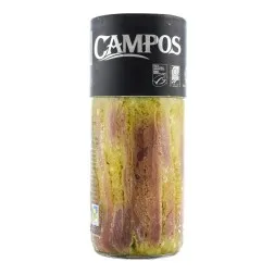Anchoas en aceite de oliva virgen extra ecológico Campos tarro 100 g 2