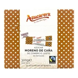 Azúcar moreno en sobres Azucarera 50x6 g 2