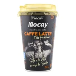 Caffe Latte 100% Arábica Pascual Mocay vaso 200 ml 2