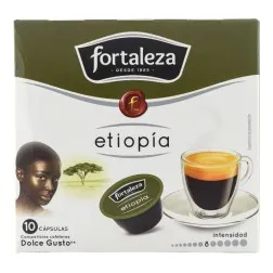 Cápsulas café Fortaleza Etiopía compatibles con Dolce Gusto 10 ud 2
