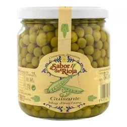 Guisantes cocidos muy finos Sabor de Rioja 345 g 2