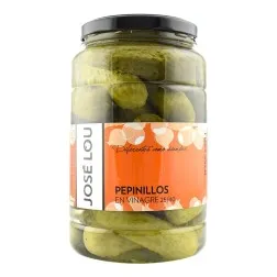 Pepinillos en vinagre José Lou 1400 g 2