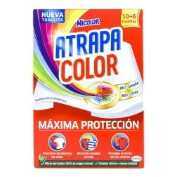 Toallitas Atrapa Color Micolor 10 ud + 6 gratis 2