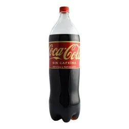 Coca Cola sin cafeína botella 2 litros 2