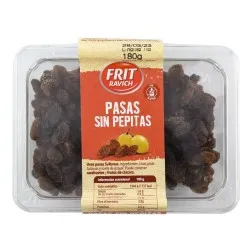 Uvas pasas sin pepitas Frit Ravich 180 g 2