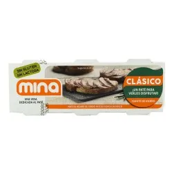Paté de hígado de cerdo Mina 3x80 g 2