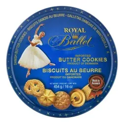 Galletas danesas de mantequilla Royal Ballet lata 454 g 2